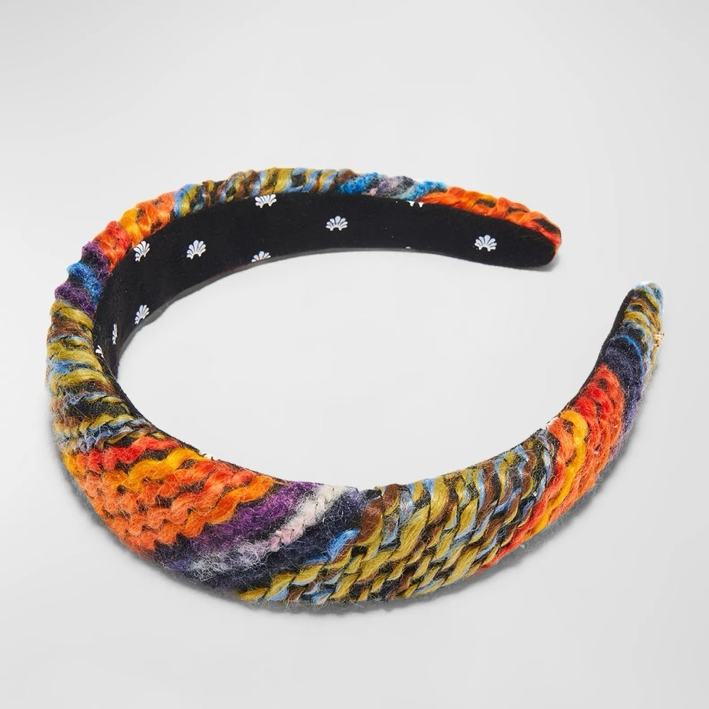 Lele Sadoughi Multicolor Alice Mixed Yarn Headband